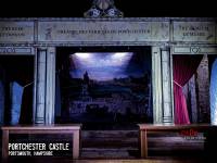 Portchester Castle Keep - the prisoners had their own theatre built